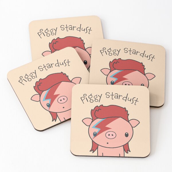 Item preview, Piggy Stardust Cute Kawaii Pig Cartoon designed and sold by BobJolley.