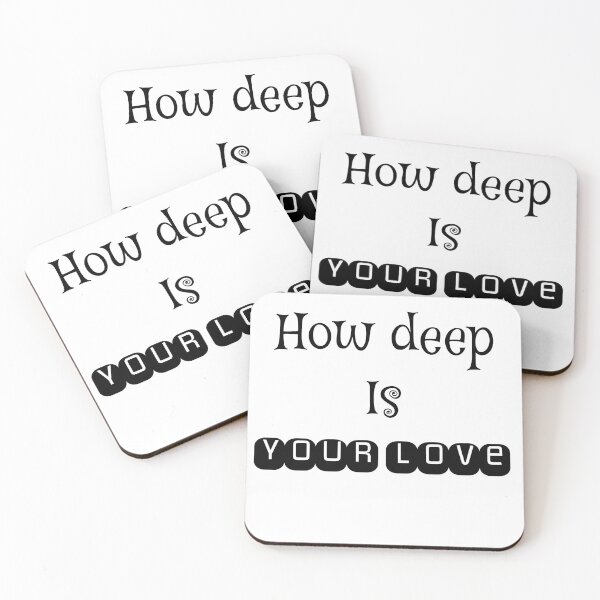 Item preview, How deep is your love ? designed and sold by Body-and-nature.