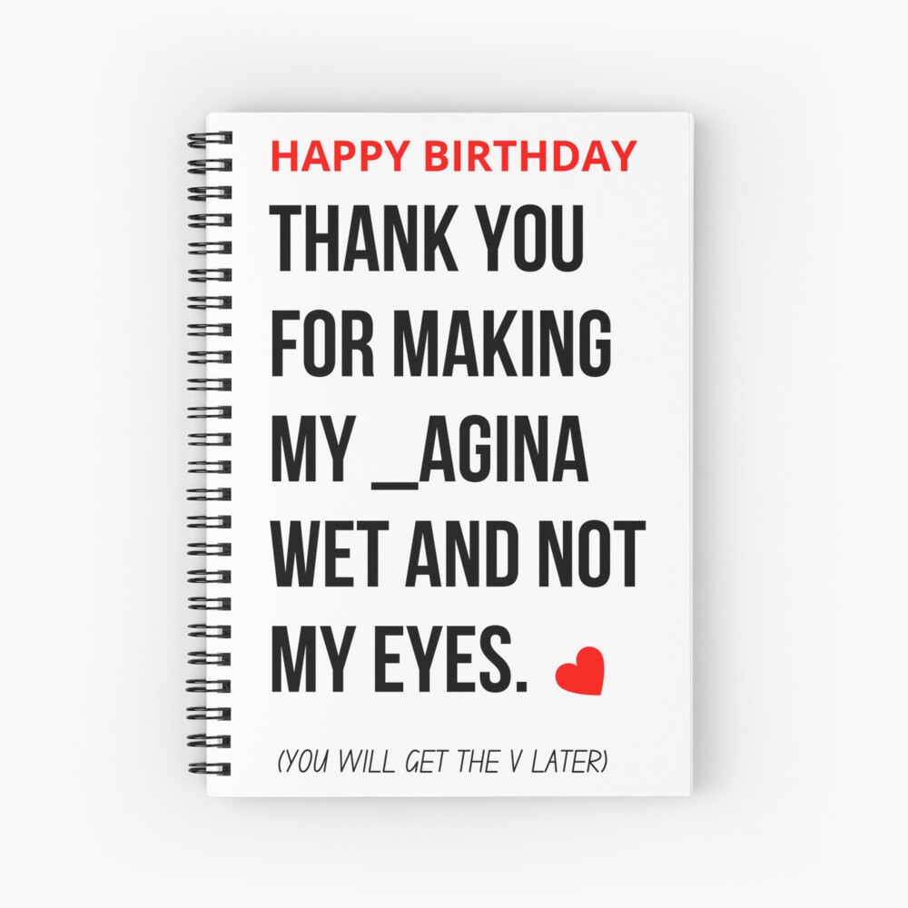 Funny Naughty Dirty Happy Birthday Gifts For Him Art Board Print for Sale  by TextToTee | Redbubble