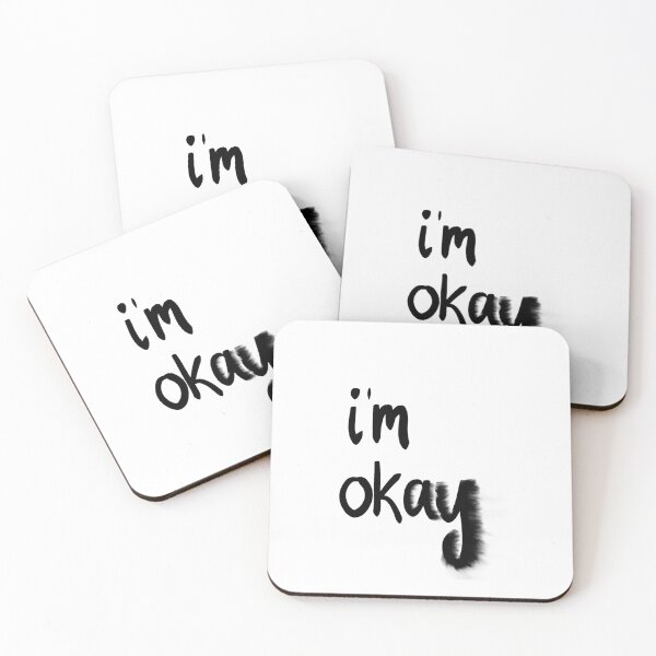 Item preview, I'm okay sad lettering designed and sold by Isi & Art .