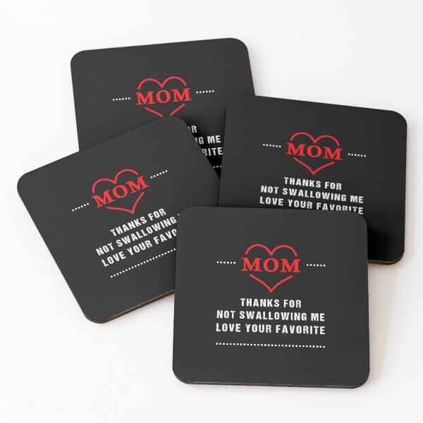 Item preview, mom thanks for not swallowing me love your favorite, mom thanks shirt, favorite mom shirt designed and sold by midodesign20.