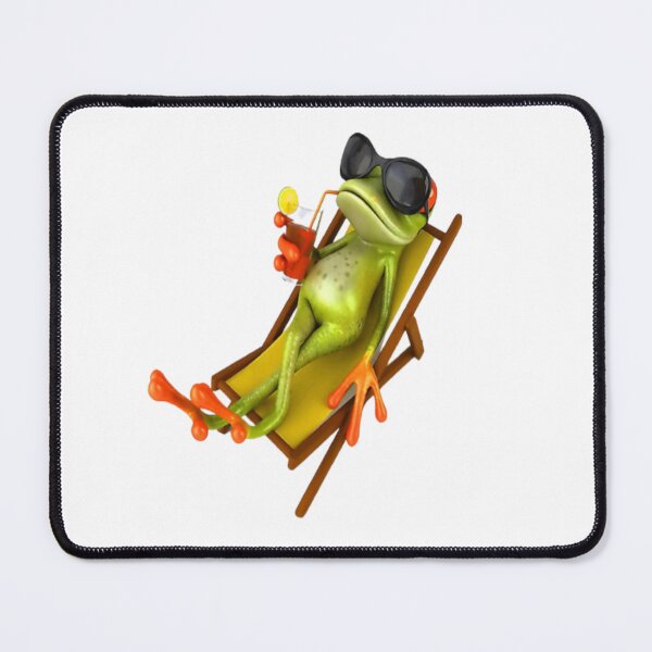 Item preview, Relaxing frog illustration premium design  designed and sold by truemoneyman.
