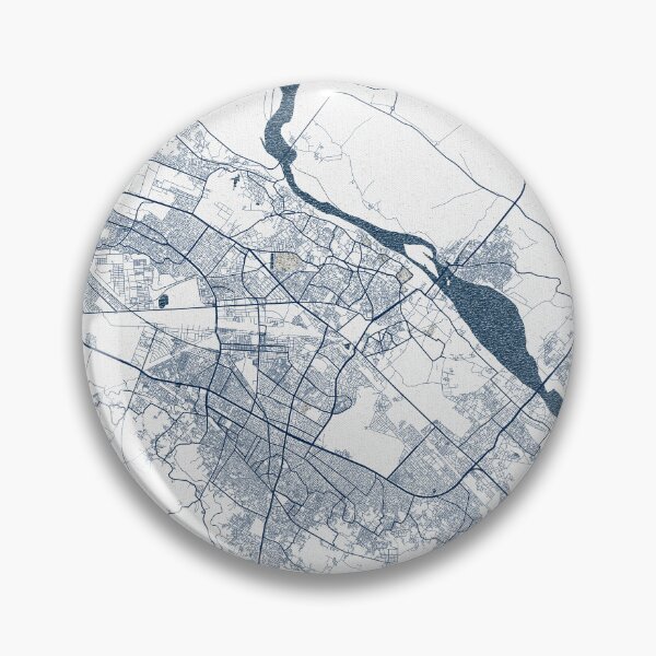 Item preview, Kanpur City Map of Uttar Pradesh, India - Coastal designed and sold by deMAP.