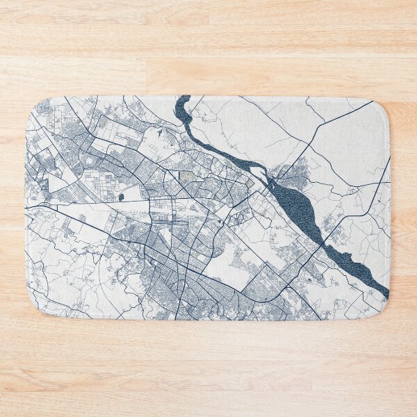 Item preview, Kanpur City Map of Uttar Pradesh, India - Coastal designed and sold by deMAP.