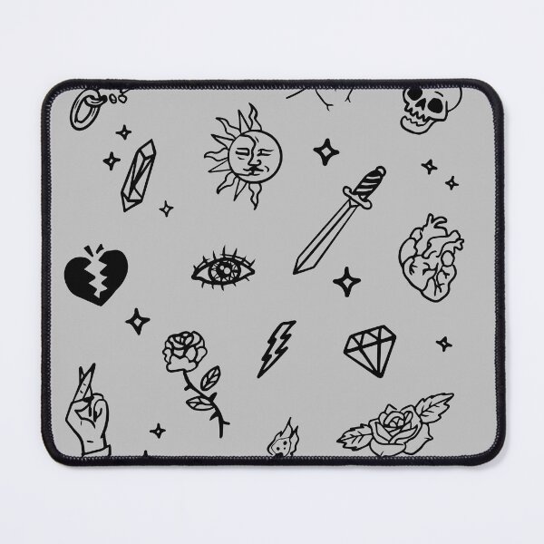 Item preview, Old School Tattoo Pattern Drawing designed and sold by ManyaArtShop.