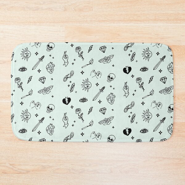 Item preview, Old School Tattoo Pattern Drawing designed and sold by ManyaArtShop.