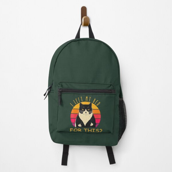 Item preview, Funny Vintage Black Cat I Left My Bed For This designed and sold by LamMinhLee.