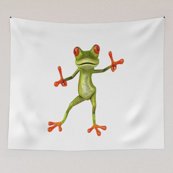 Item preview, Let’s dance: frog illustration premium design  designed and sold by truemoneyman.