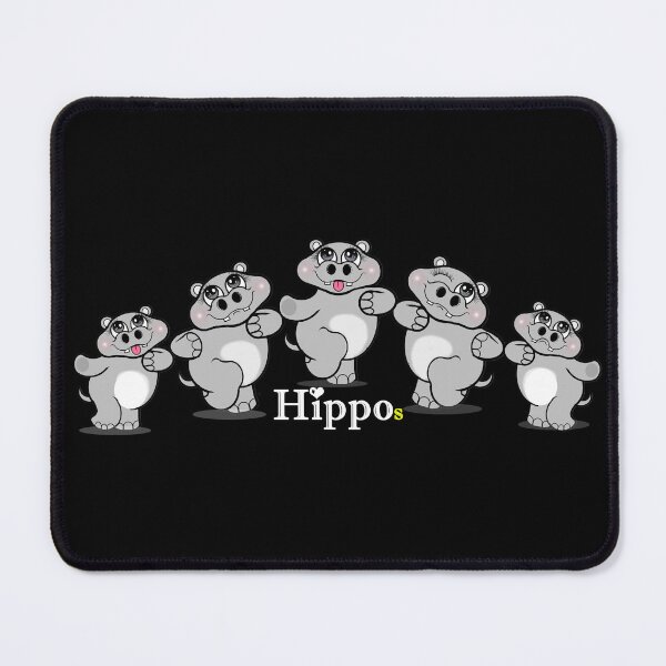 Item preview, Cute hippos  designed and sold by Shirley cute art .