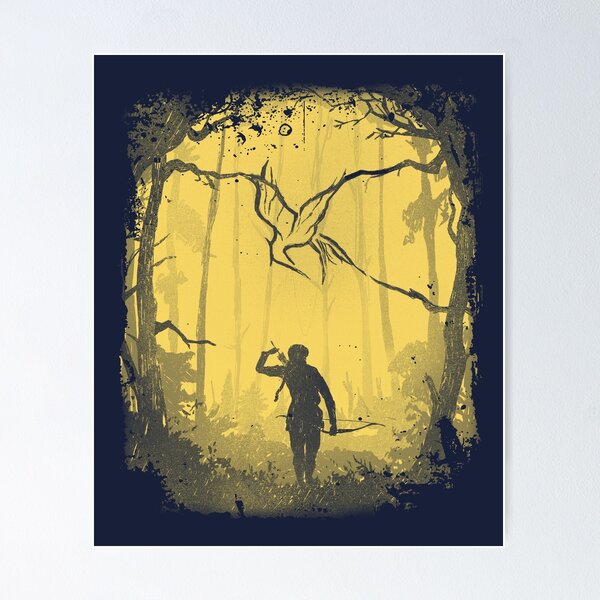Artikel-Vorschau von Hunger Games Woods - Yellow Blue, designt und verkauft von Uwaki.