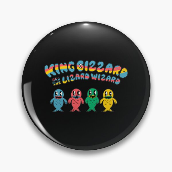 Item preview, King Gizzard And The Wizard Lizard fishies   designed and sold by LamMinhLee.