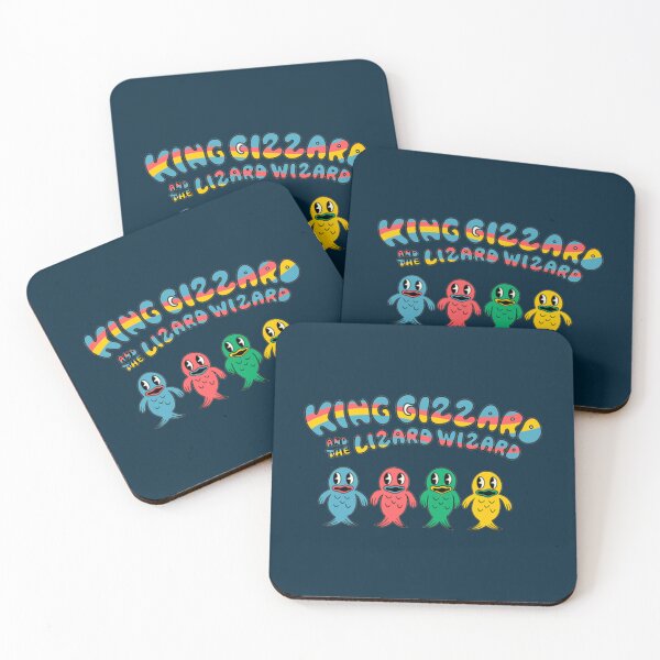 Item preview, King Gizzard And The Wizard Lizard fishies designed and sold by LamMinhLee.