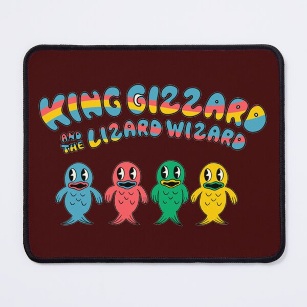 Item preview, King Gizzard And The Wizard Lizard fishies designed and sold by LamMinhLee.