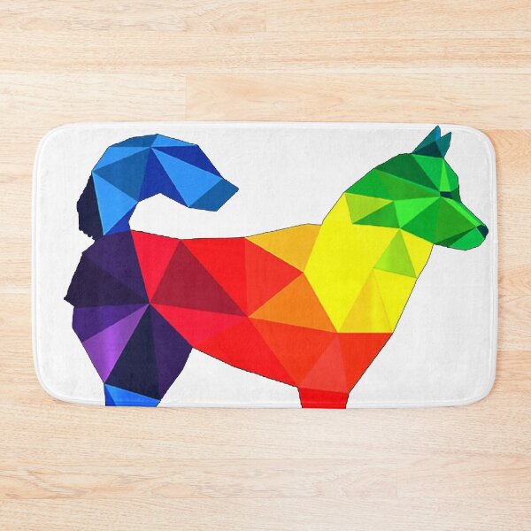 Aperçu de l'œuvre Chien drapeau LGBT créée et vendue par ArtAndDesignA.