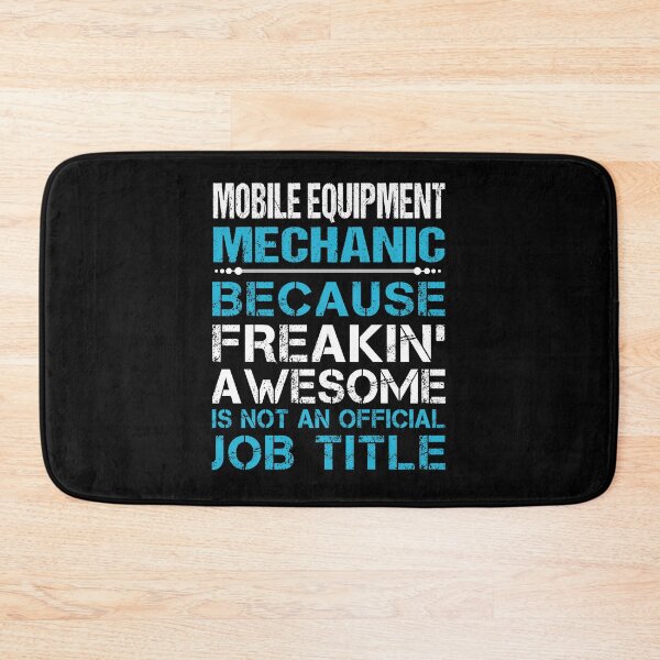 Item preview, Mobile Equipment Mechanic T Shirt - Freaking Awesome Job Gift Item Tee designed and sold by oetate4774.