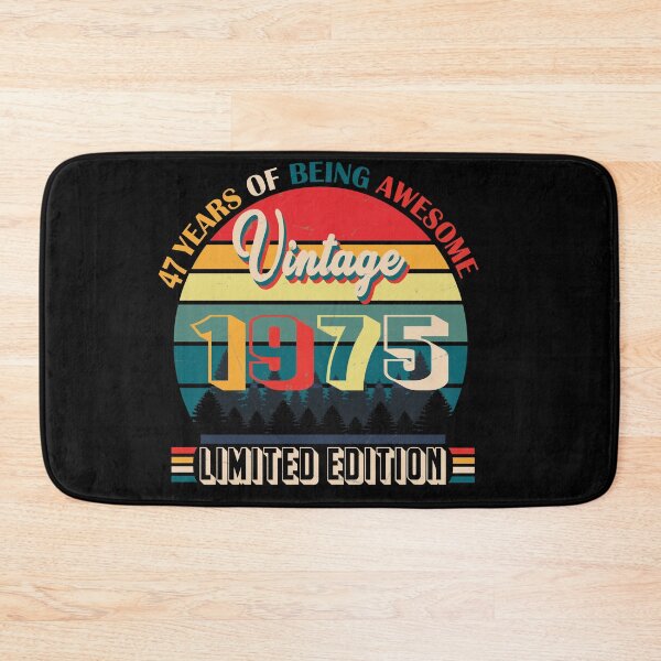 Item preview, 47 years of being awesome vintage 1975 limited edition | Born January 1975 Limited Edition 47 Years Of Being Awesome Vintage , January 1975 47 Years Old , 47th Birthday designed and sold by SimoSaladain.