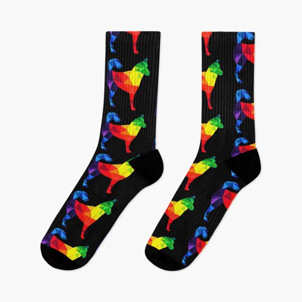 Item preview, Pride flag dog designed and sold by ArtAndDesignA.
