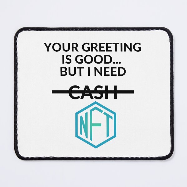 Item preview, Your greeting is good but i need nft designed and sold by unclejab.