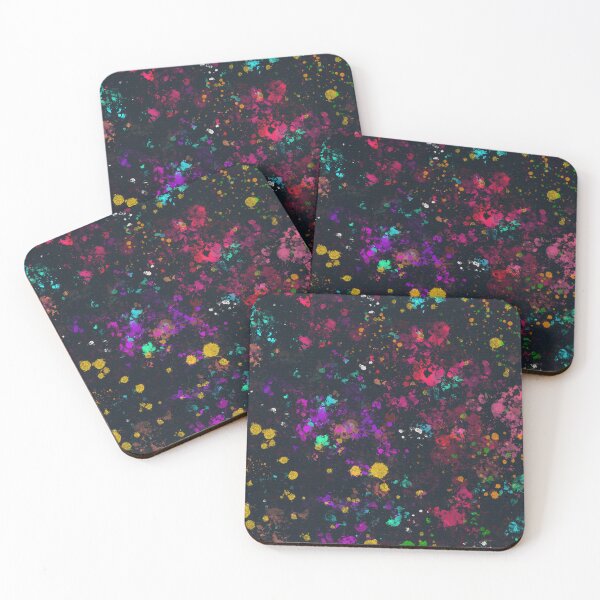 Item preview, Bright paint splatter designed and sold by contentbyjane.