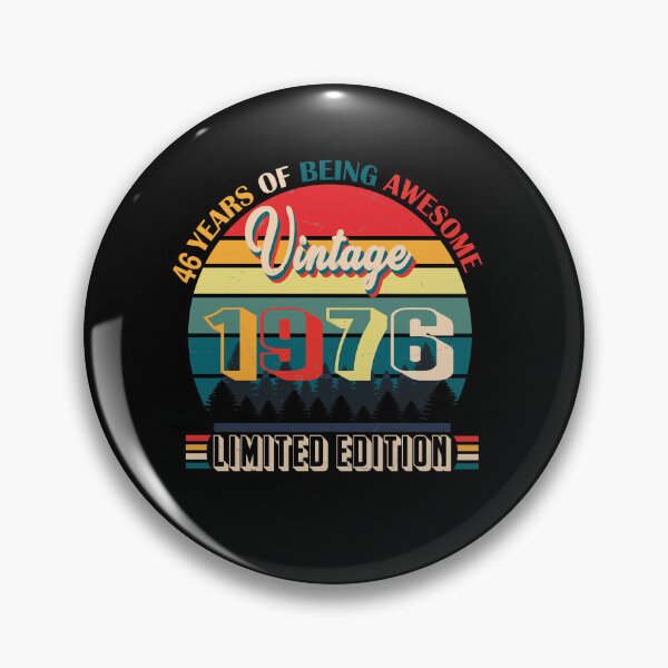 Item preview, 46 years of being awesome vintage 1976 limited edition | Born January 1976 Limited Edition 46 Years Of Being Awesome Vintage , January 1976 46 Years Old , 46th Birthday designed and sold by SimoSaladain.