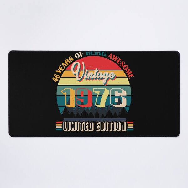 Item preview, 46 years of being awesome vintage 1976 limited edition | Born January 1976 Limited Edition 46 Years Of Being Awesome Vintage , January 1976 46 Years Old , 46th Birthday designed and sold by SimoSaladain.