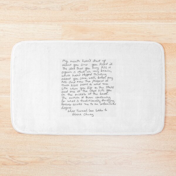 Item preview, Alex Turner_s love letter to Alexa Chung   designed and sold by LamMinhLee.