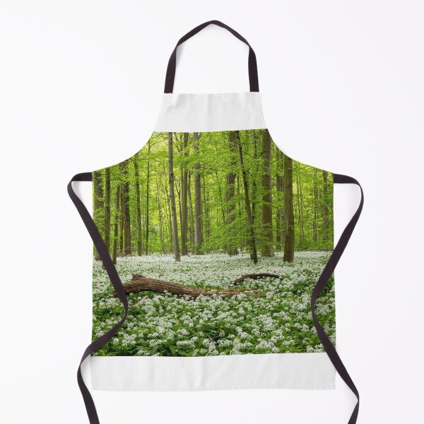 Item preview, Wild garlic forest in spring designed and sold by thomas-herzog.