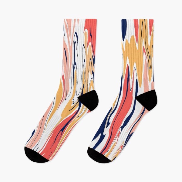 Item preview, Modern multicolor liquid marble designed and sold by TheCosmoWest.