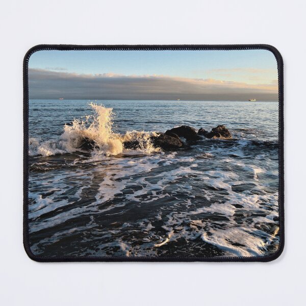 Item preview, Crashing waves on the  Ravenscraig Park beach designed and sold by S-and-W-4ever.