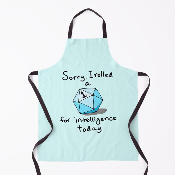 Item preview, Nat 1 for Intelligence (Blue) designed and sold by Jets-Emporium.