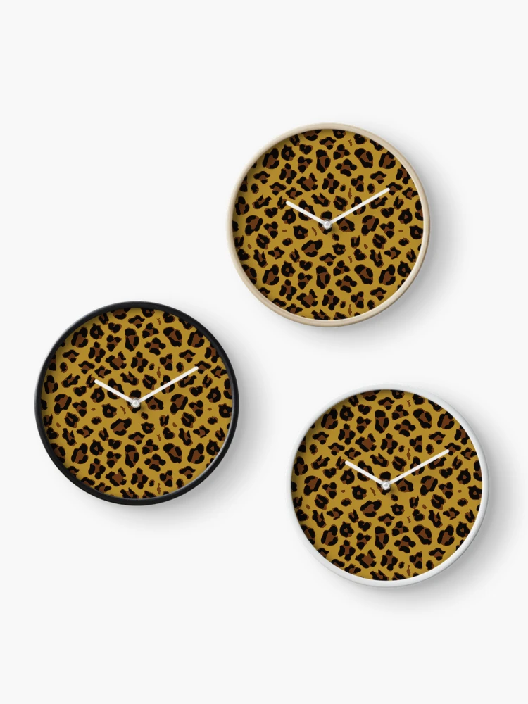 Thumbnail 3 of 4, Clock, Animal "Pattern" designed and sold by Graphkicks.