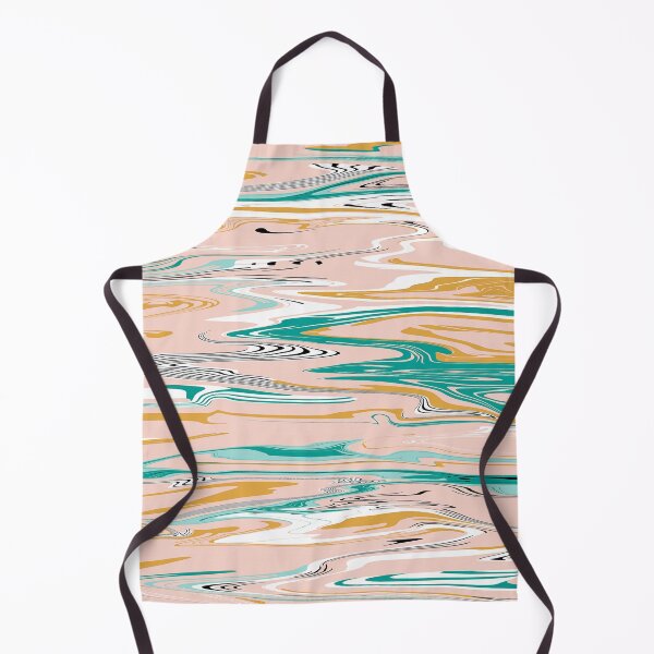Item preview, Peachy liquid marble texture designed and sold by TheCosmoWest.
