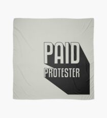 Paid Protester Scarf