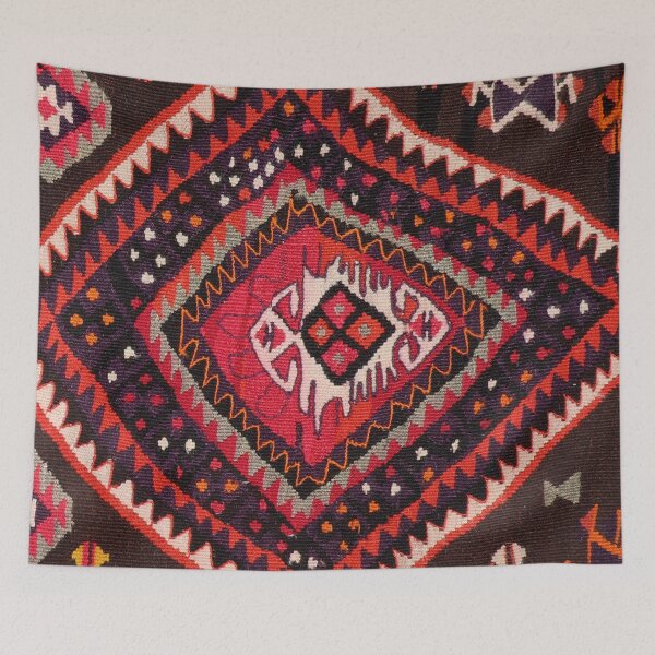 Item preview, Vintage Anatolian Kilim pattern designed and sold by Talalp.