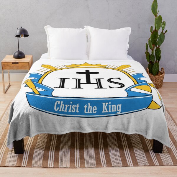 Item preview, Logotipo de Christ the King Shine (versión IHS) designed and sold by EdgeKagami.