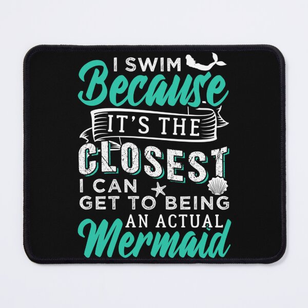 Item preview, Swimming Fan Mermaid Lover Watersports Classic T-Shirt designed and sold by yeseniaval.