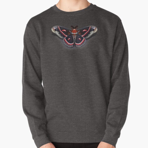 Cecropia Moth Pullover Sweatshirt