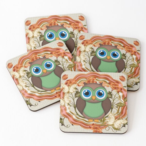 Item preview, Summer Owl, fantasy art designed and sold by LoneAngel.
