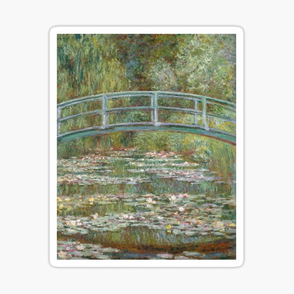 Vista previa del artículo con la obra «Claude Monet - Puente sobre un estanque de nenúfares», diseñado y vendido por artcenter.