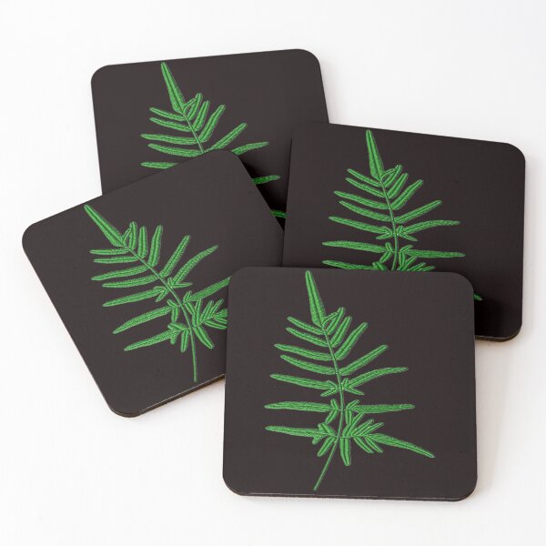 Item preview, Machine embroidery, Embroidered Botanical Leave Design, Aesthetic Leave Design, Stitch crafting, unique embroidered art designed and sold by RudolphBarnard.