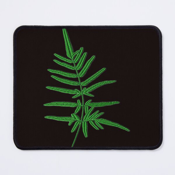 Item preview, Machine embroidery, Embroidered Botanical Leave Design, Aesthetic Leave Design, Stitch crafting, unique embroidered art designed and sold by RudolphBarnard.