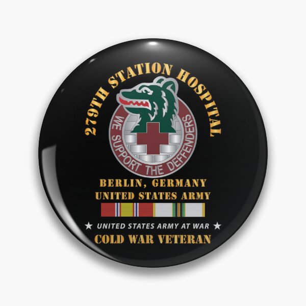 Item preview, Army - 279th Station Hospital - Berlin, Germany w COLD SVC X 300 designed and sold by Military Insignia Products.