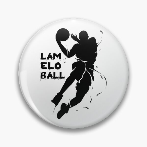 Item preview, Lamelo Ball black Illustration designed and sold by Kunal777.