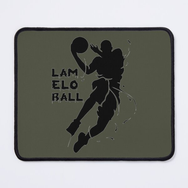Item preview, Lamelo Ball black Illustration designed and sold by Kunal777.