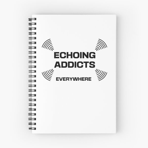 Item preview, Echoing Addicts Everywhere designed and sold by Apikoedesign.