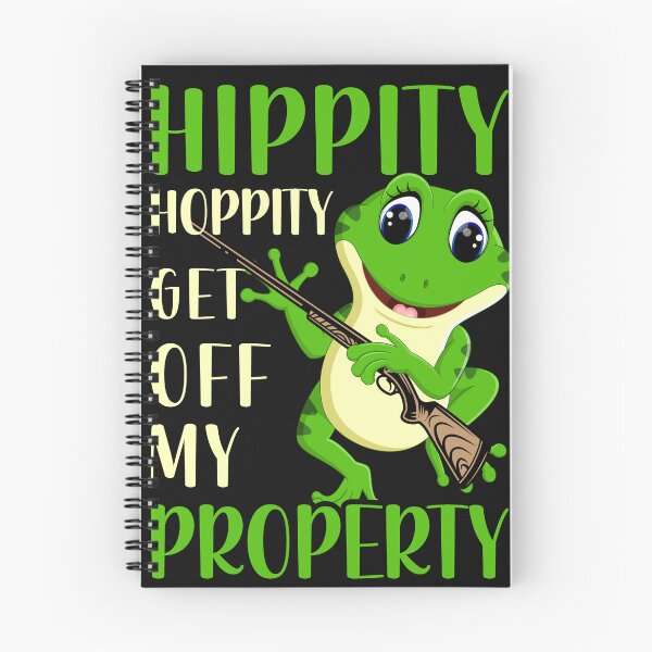 Item preview, Hippity Hoppity Get Off My Property funny designed and sold by Yakuzads.