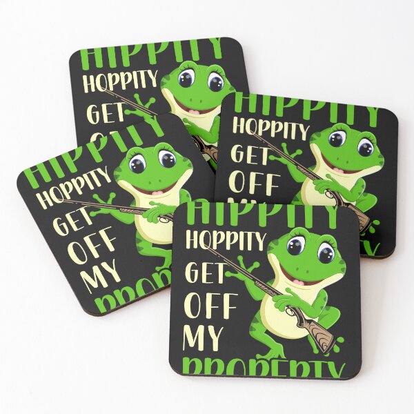 Item preview, Hippity Hoppity Get Off My Property funny designed and sold by Yakuzads.