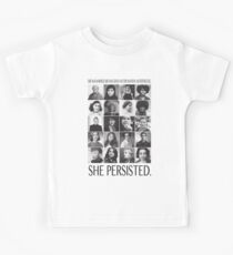 Nevertheless, She Persisted Kids Tee