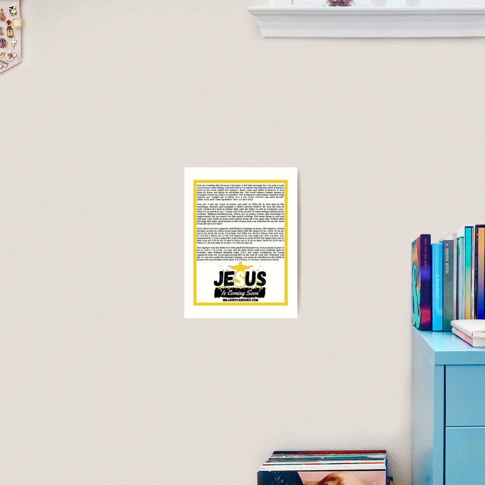 Item preview, Art Print designed and sold by 1thes416.