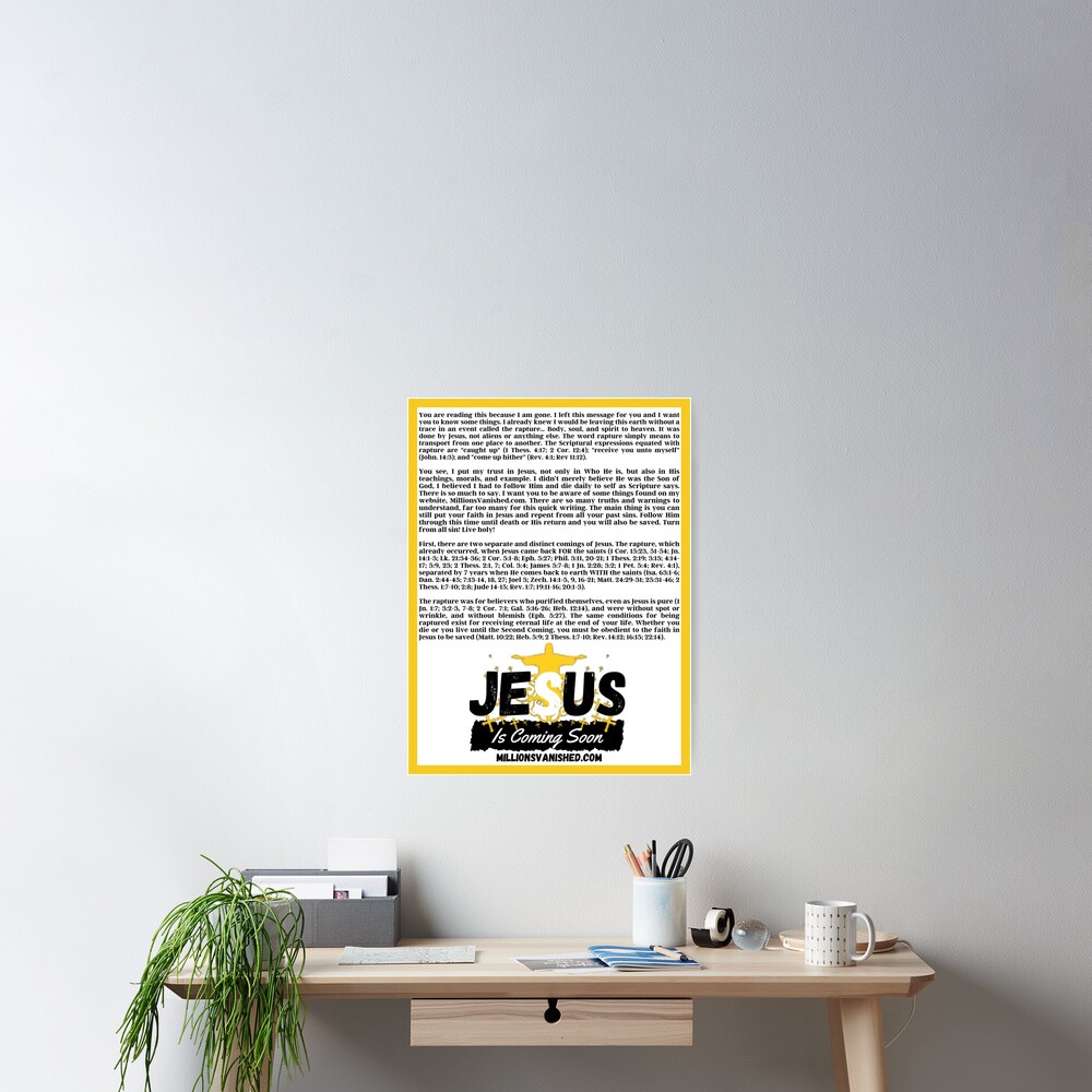 Item preview, Poster designed and sold by 1thes416.